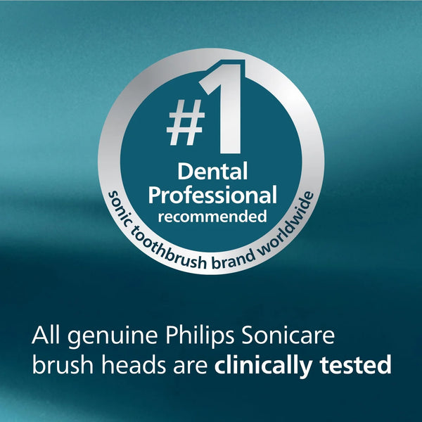 Philips Sonicare A3 Replacement Electric Toothbrush Heads 2 + 1 Free (3 Brushheads) White HX9053/87