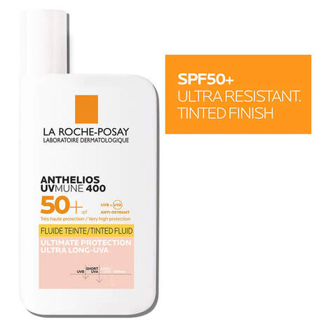 La Roche Posay Anthelios Uvmune 400 Invisible Tinted Fluid Spf50+ Sun Cream
