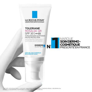 La Roche-Posay Toleriane Rosaliac AR SPF30 Moisturiser for Dry, Redness-Prone Skin