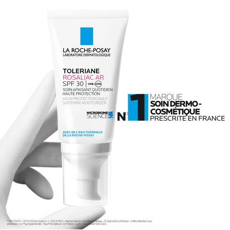 La Roche-Posay Toleriane Rosaliac AR SPF30 Moisturiser for Dry, Redness-Prone Skin