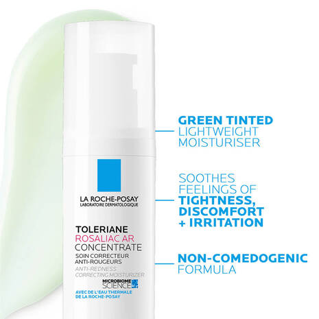 La Roche-Posay Toleriane Rosaliac AR Concentrate Moisturiser for Dry, Redness-Prone Skin