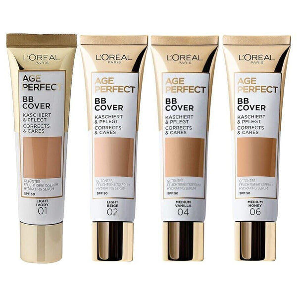 L’Oreal Paris Age Perfect BB Cover Cream 30ml SPF50 ~Please Choose Shade~
