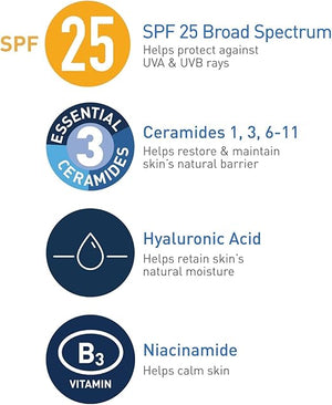 CeraVe AM Facial Moisturising Lotion SPF 25