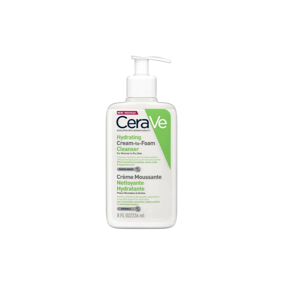 CeraVe Hydrating Cream to Foam Cleanser
