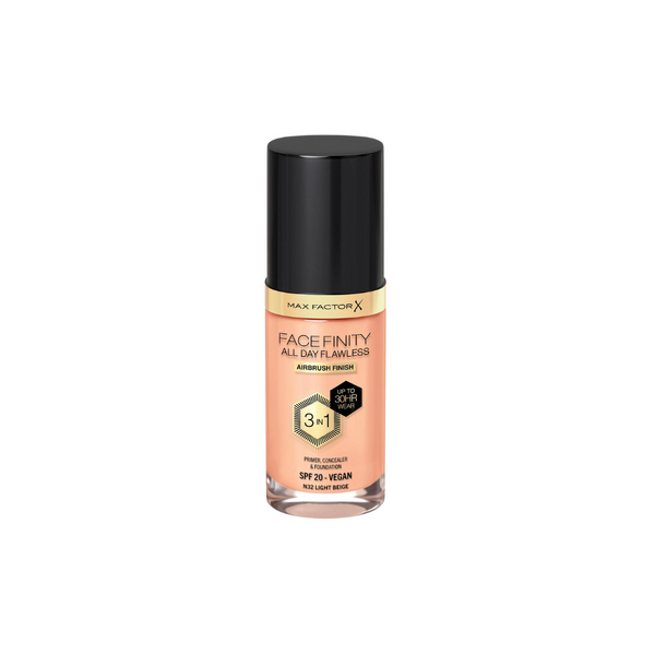 Max Factor Facefinity All Day Flawless 3 in 1 Vegan Foundation SPF 20