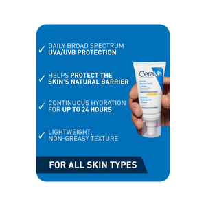 CeraVe AM Facial Daily Moisturising Lotion with SPF 30