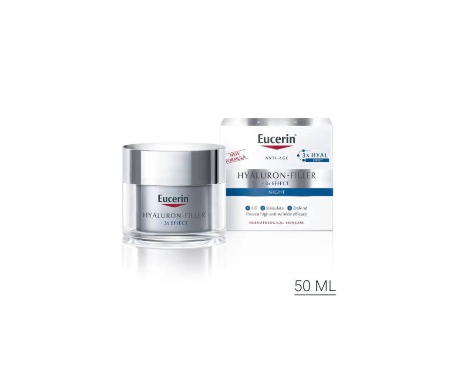 Eucerin Hyaluron-Filler + 3x Effect Night Cream