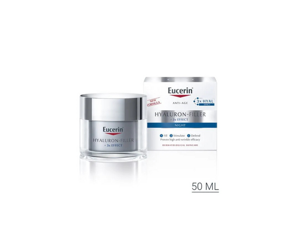 Eucerin Hyaluron-Filler + 3x Effect Night Cream