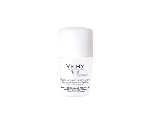 Vichy 48HR Soothing Roll-On Anti-Perspirant for Sensitive Skin