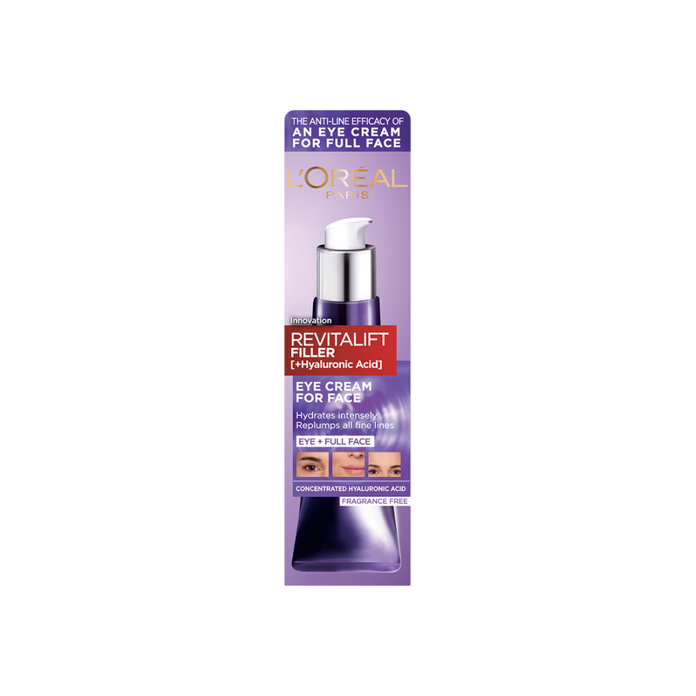 L'Oreal Revitalift Filler Eye & Face Cream [+Hyaluronic Acid]