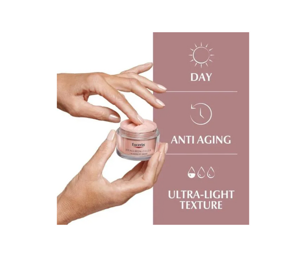 Eucerin Hyaluron-Filler + Elasticity Day Rose Cream SPF 30
