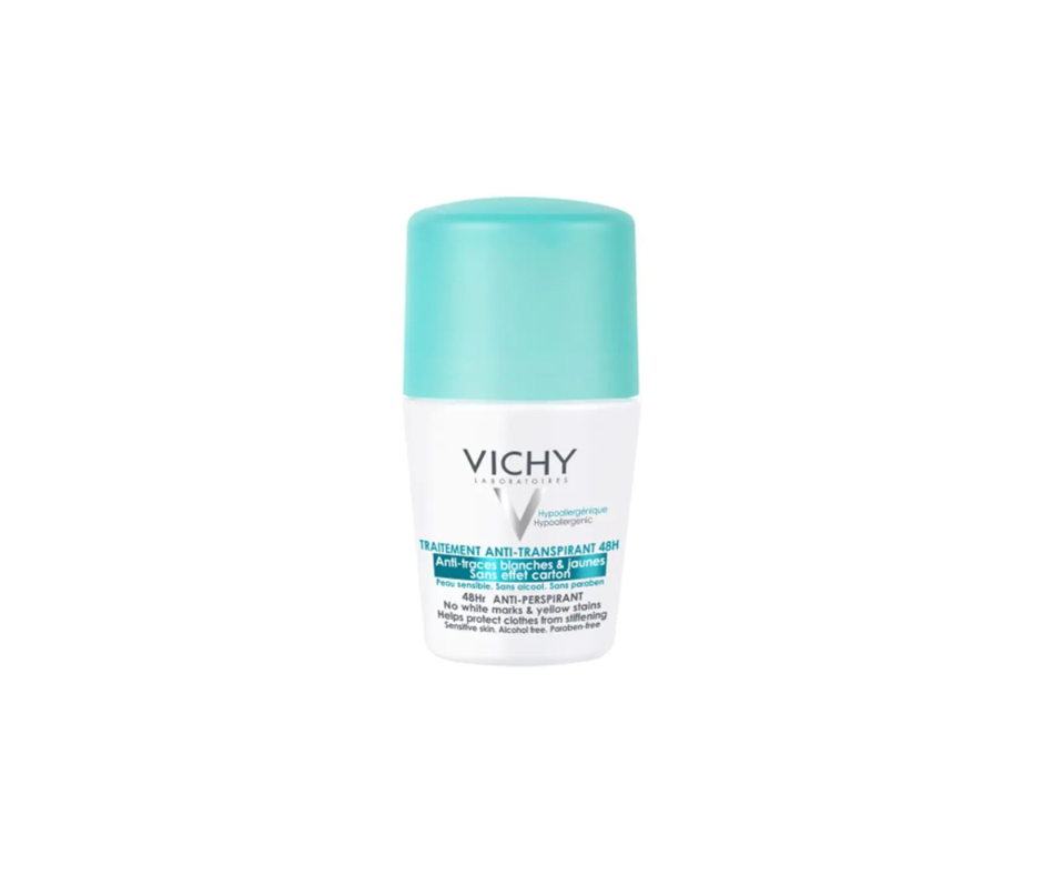 Vichy 48HR 'No Trace' Roll-On Anti-Perspirant for sensitive skin