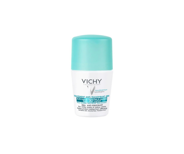 Vichy 48HR 'No Trace' Roll-On Anti-Perspirant for sensitive skin