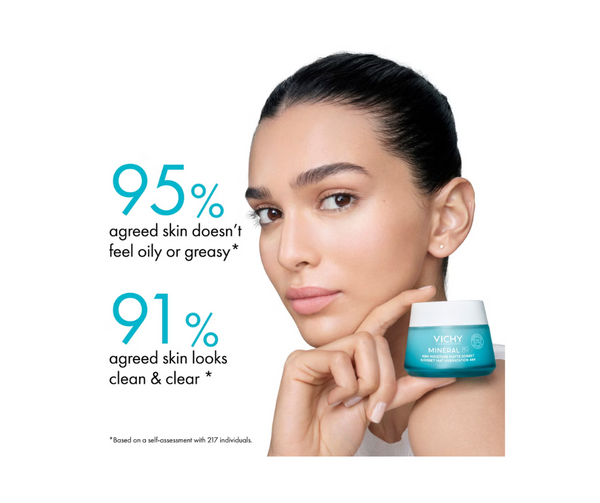 Vichy Mineral 89 48H Moisture Matte Cream