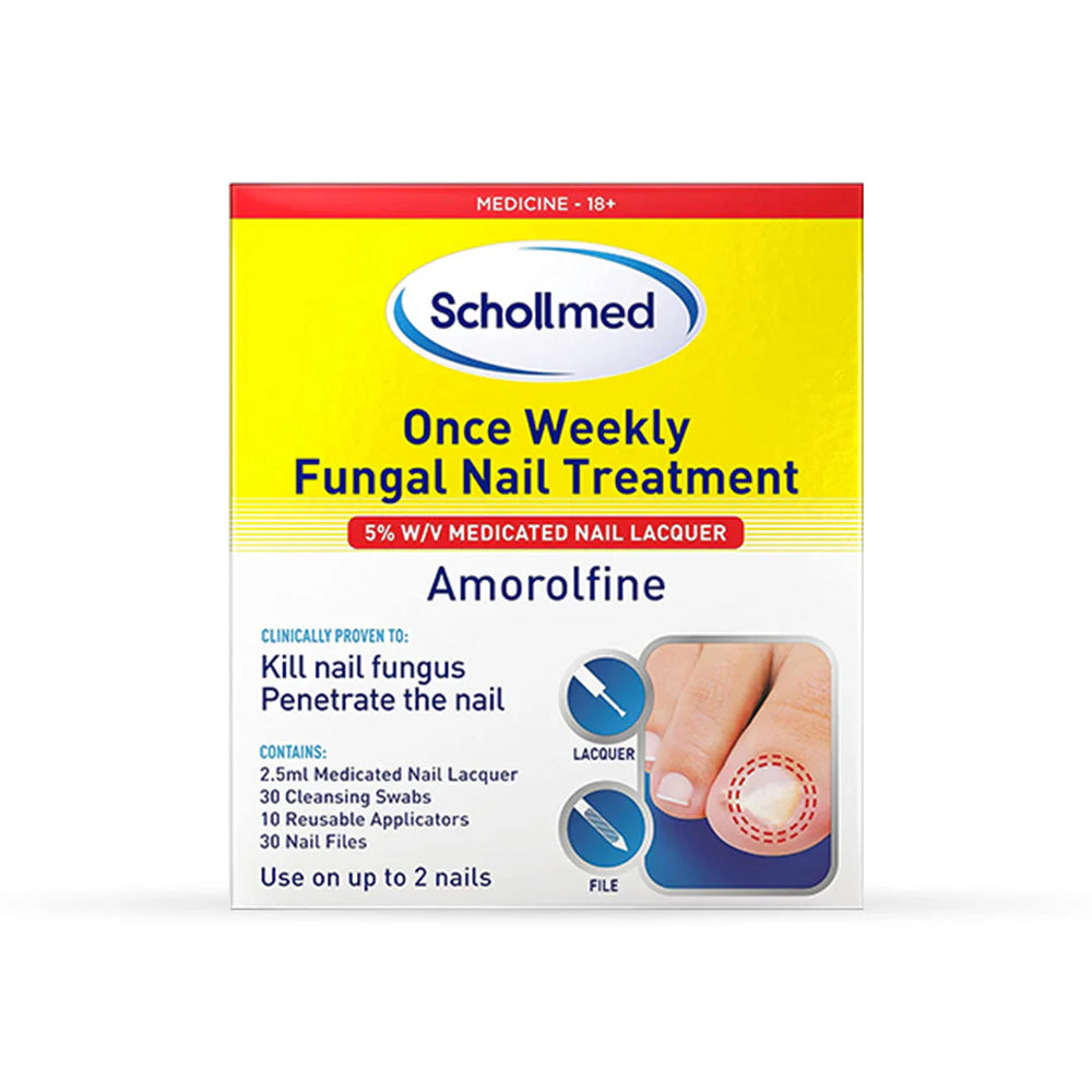 Schollmed Once Weekly Fungal Nail Treatment 5% W/V Medicated Nail Lacquer