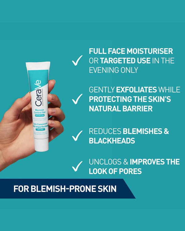 CeraVe Blemish Control Gel with AHA & BHA