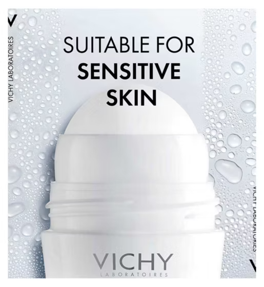 Vichy 48HR Soothing Roll-On Anti-Perspirant for Sensitive Skin