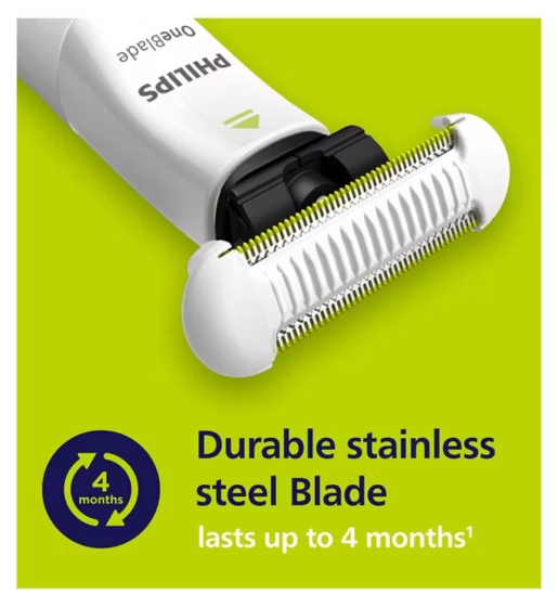 Philips OneBlade SkinProtect Intimate Replacement Blades 2 pack
