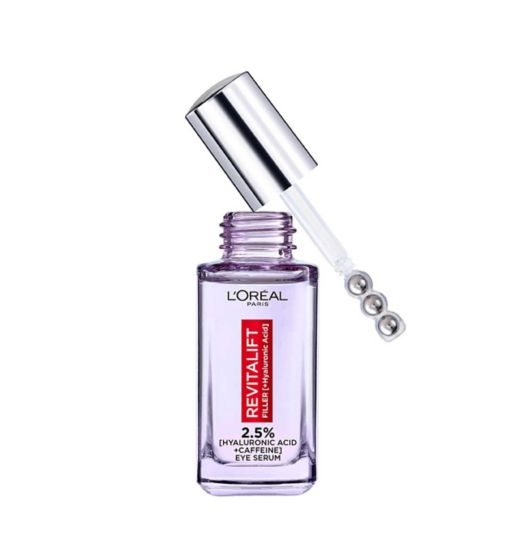 L'Oreal Paris 2.5% Hyaluronic Acid and Caffeine Eye Serum Revitalift Filler