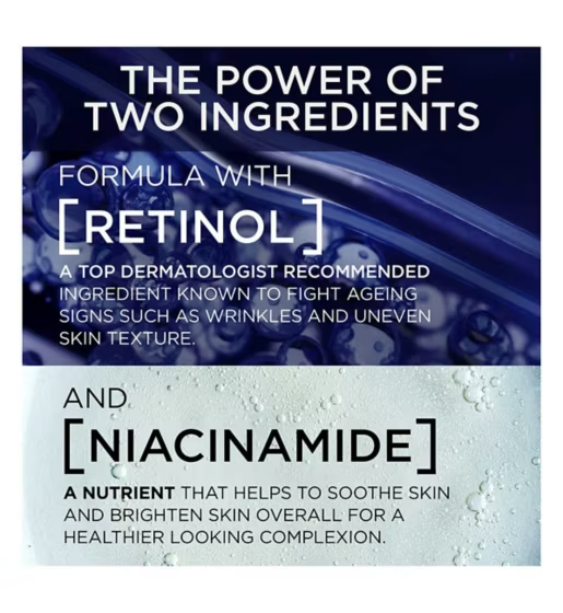 L'Oreal Paris Retinol & Niacinamide Revitalift Laser Night Cream