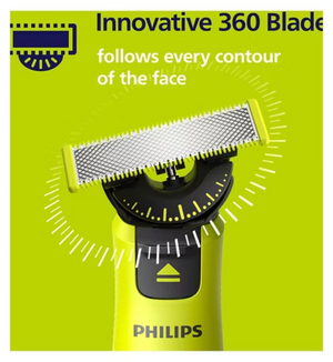 Philips OneBlade 360 2 Replacement Blades 1 Body Kit