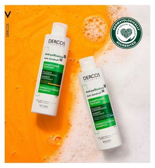 Vichy Dercos Anti-Dandruff Shampoo for Dry Hair