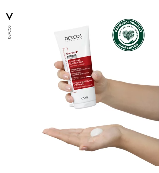 Vichy Dercos Energy+ Fortifying Conditioner for Hair Loss Due to Breakage