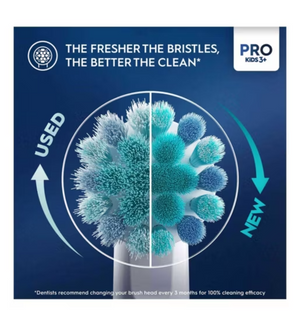 Oral-B Pro Kids Frozen Toothbrush Heads 4 Pack