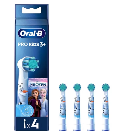 Oral-B Pro Kids Frozen Toothbrush Heads 4 Pack