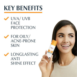 Eucerin Sun Protection Oil Control SPF50+ Dry Touch - Gel Cream