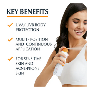 Eucerin Body Oil Control Dry Touch Sun Spray Transparent SPF50