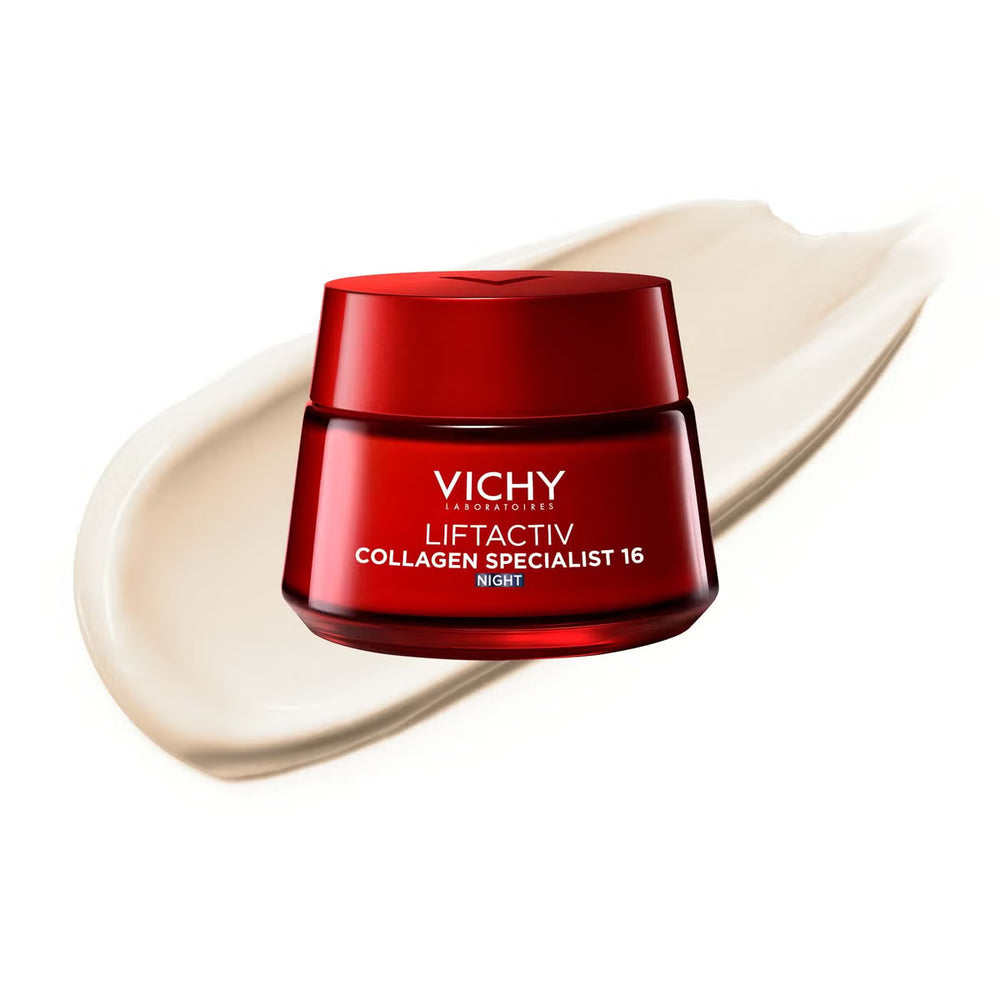 Vichy Liftactiv Collagen Specialist 16 Peptide Night Cream for All Skin Types 50ml