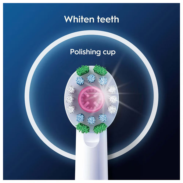 Oral-B Pro 3D White Toothbrush Heads 4 Pack