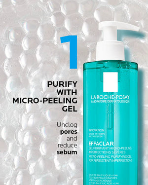 La Roche-Posay Effaclar Micro-Peeling Face and Body Cleansing Gel