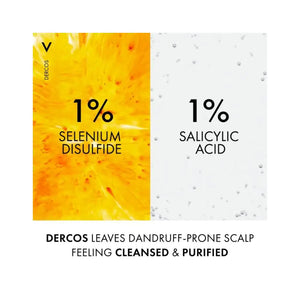 Vichy Dercos Anti-Dandruff Shampoo for Normal to Oily Hair