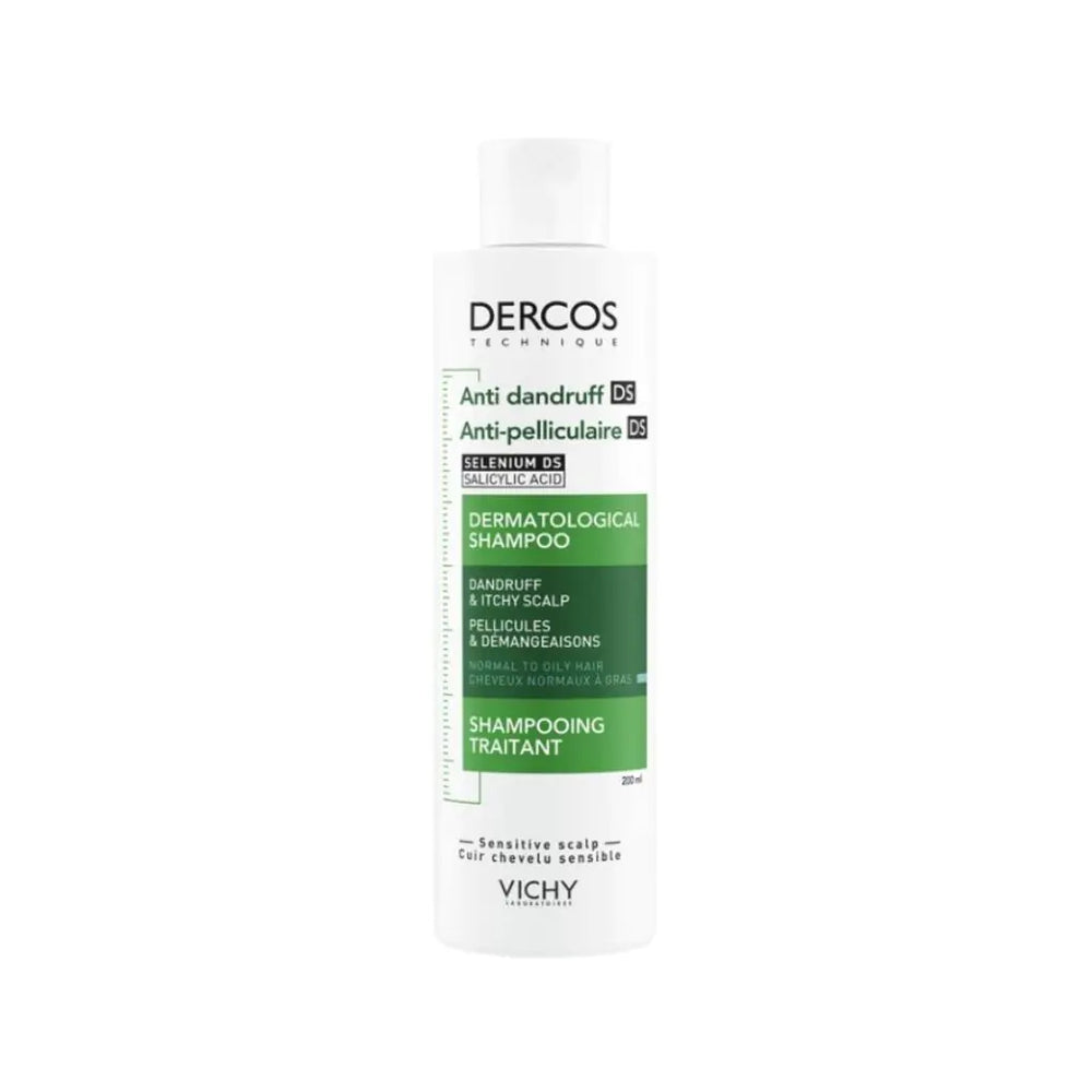 Vichy Dercos Anti-Dandruff Shampoo for Normal to Oily Hair